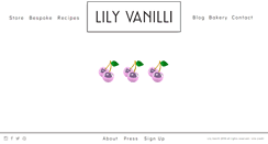 Desktop Screenshot of lilyvanilli.com